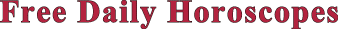 Free Daily Horoscopes
